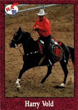 1991 Rodeo America Set B #16 Harry Vold Front